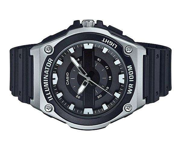 Casio MWC-100H-1AVDF Black Rubber Strap Watch for Men-Watch Portal Philippines