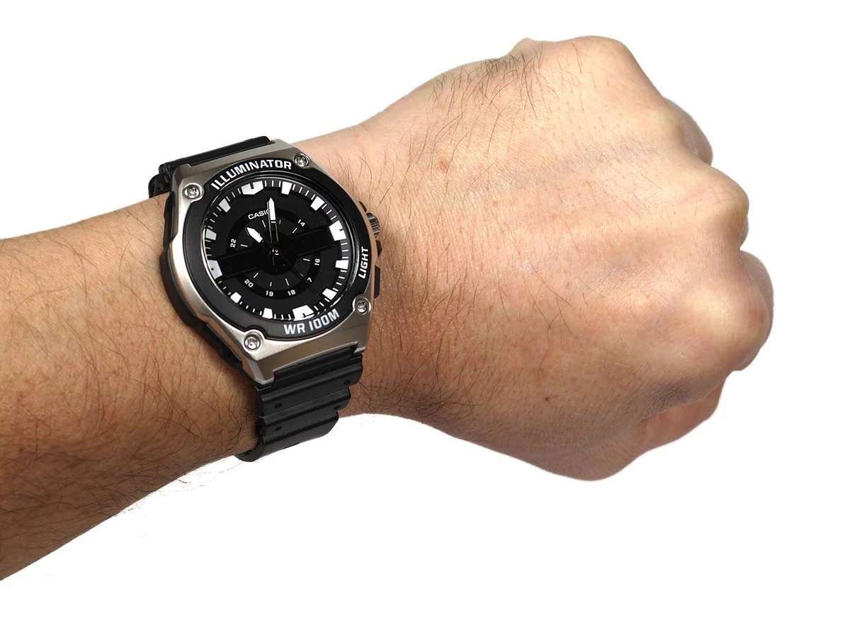 Casio MWC-100H-1AVDF Black Rubber Strap Watch for Men-Watch Portal Philippines