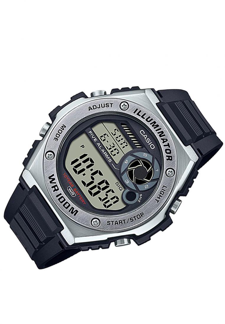Casio MWD-100H-1A Digital Rubber Strap Watch For Men-Watch Portal Philippines