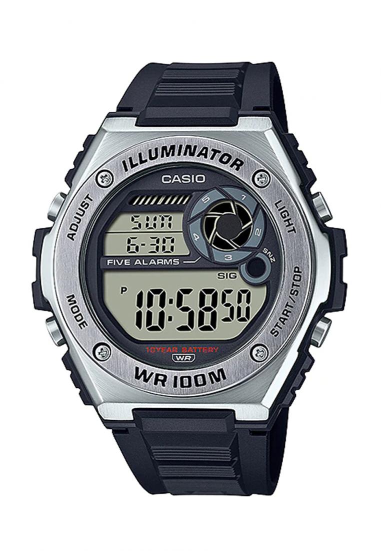 Casio MWD-100H-1A Digital Rubber Strap Watch For Men-Watch Portal Philippines