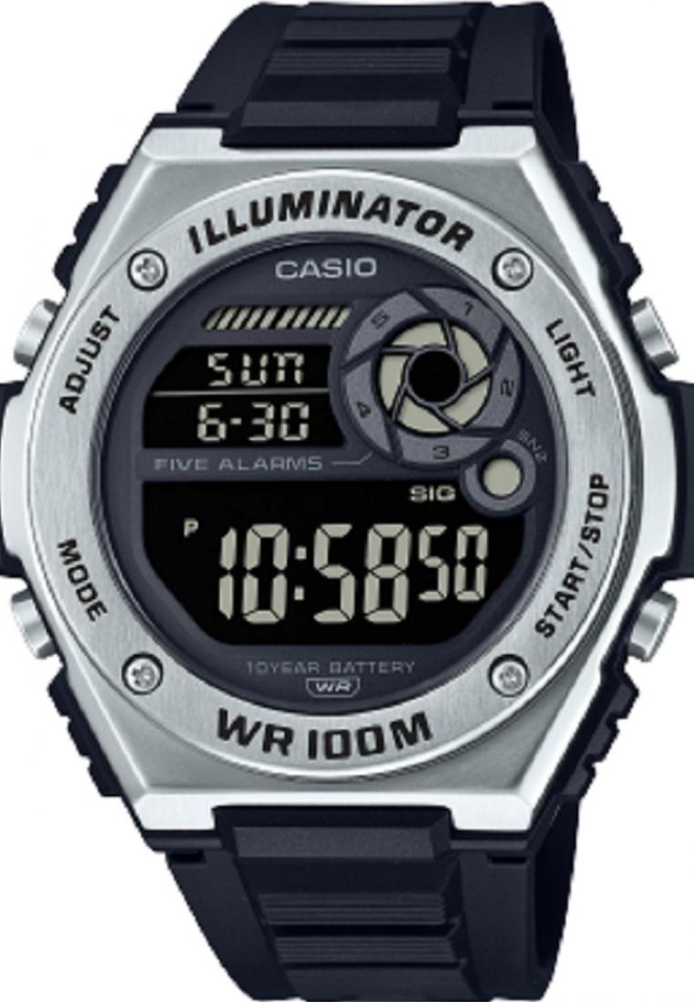 Casio MWD-100H-1B Analog Rubber Strap Watch For Men-Watch Portal Philippines