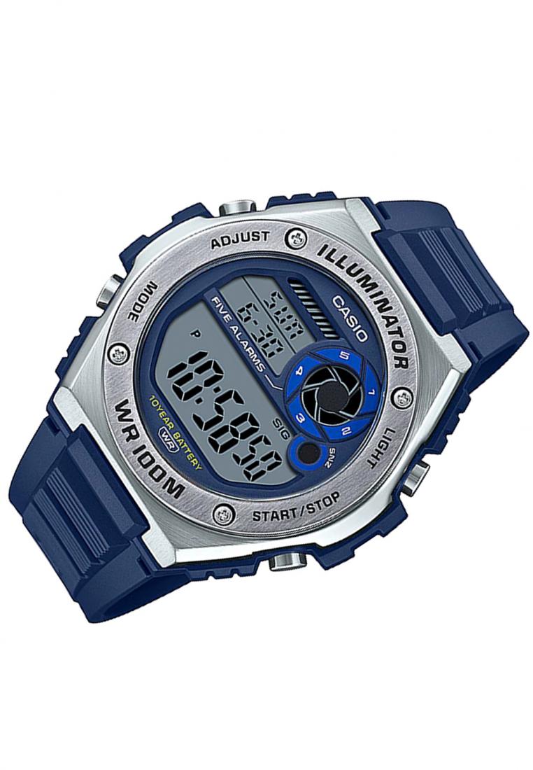 Casio MWD-100H-2A Digital Rubber Strap Watch For Men-Watch Portal Philippines