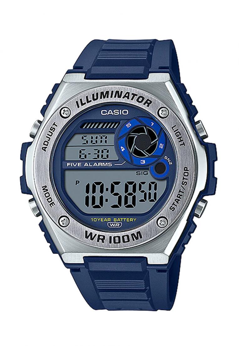 Casio MWD-100H-2A Digital Rubber Strap Watch For Men-Watch Portal Philippines