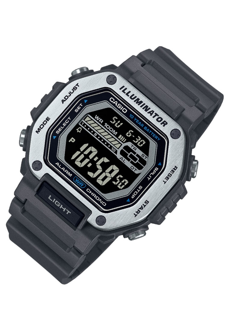 Casio MWD-110H-8B Digital Rubber Strap Watch For Men-Watch Portal Philippines