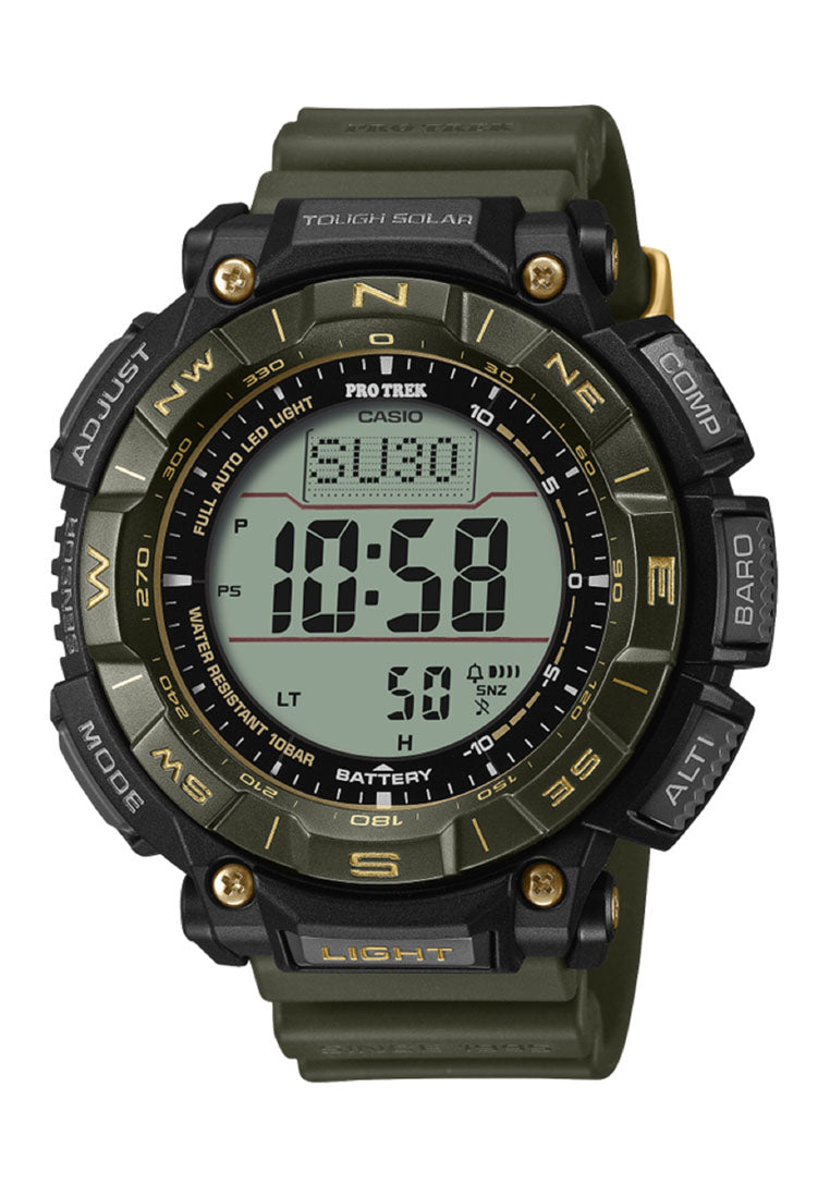 Casio Pro Trek PRG-340ANS-3DR Digital Rubber Strap Solar Watch for Men-Watch Portal Philippines