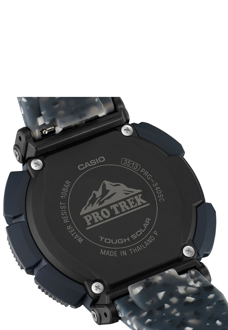 Casio Pro Trek PRG-340SC-2DR Digital Rubber Strap Solar Watch for Men-Watch Portal Philippines