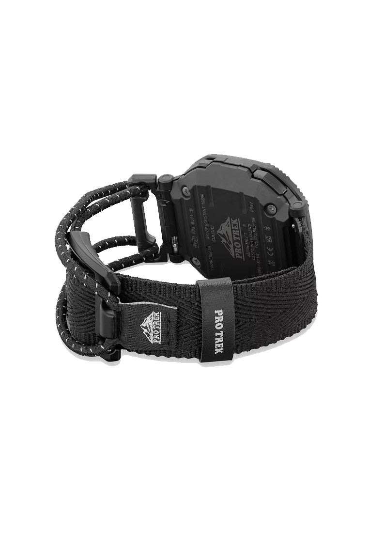 Casio Pro Trek PRJ-B001B-1DR Digital Analog Rubber Strap Solar Watch for Men-Watch Portal Philippines