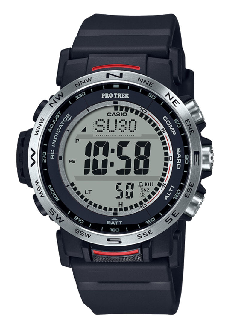 Casio Pro Trek PRW-35-1A Digital Rubber Strap Watch For Men-Watch Portal Philippines
