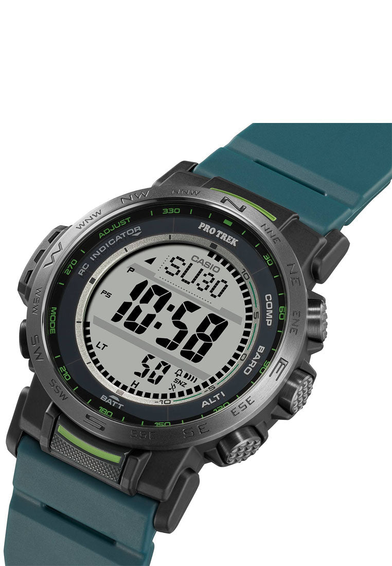 Casio Pro Trek PRW-35Y-3DR Digital Rubber Strap Watch For Men-Watch Portal Philippines