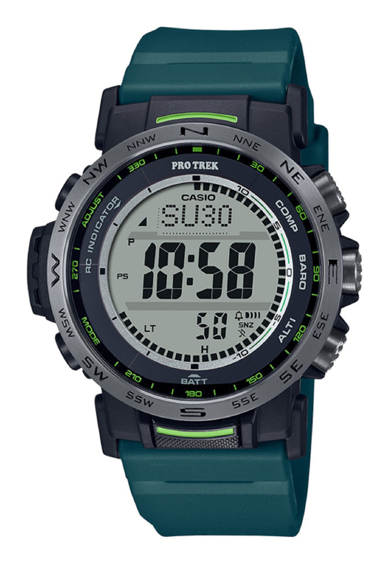 Casio Pro Trek PRW-35Y-3DR Digital Rubber Strap Watch For Men-Watch Portal Philippines