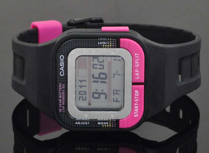 Casio SDB-100-1BDF Digital Black Resin Strap for Men & Women-Watch Portal Philippines