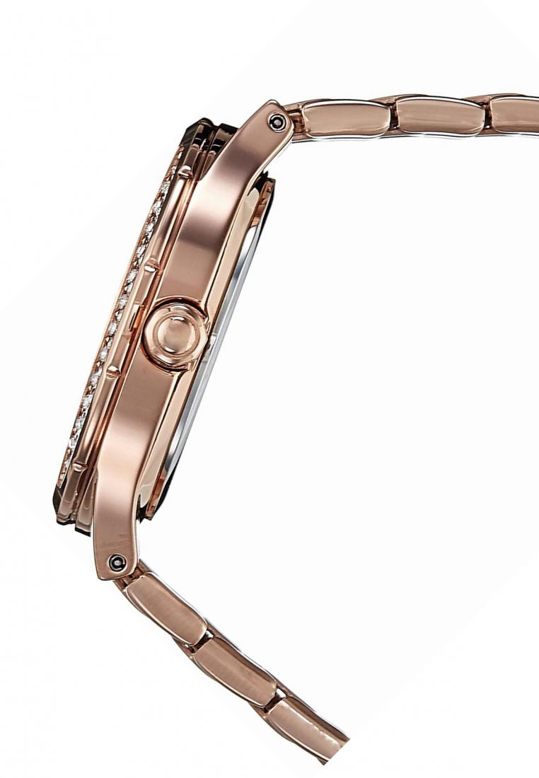 Casio Sheen SHE-3809PG-9A Analog Stainless Steel Strap Watch For Women-Watch Portal Philippines