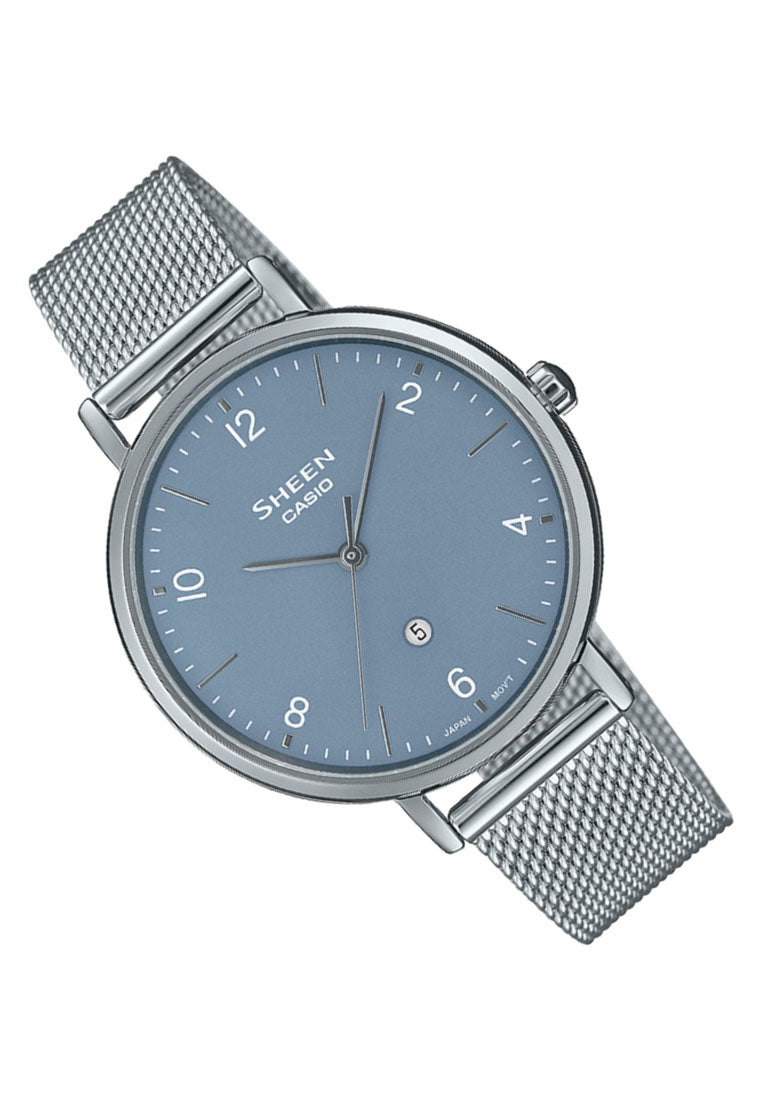 Casio Sheen SHE-4562M-2A Analog Stainless Steel Watch for Women-Watch Portal Philippines