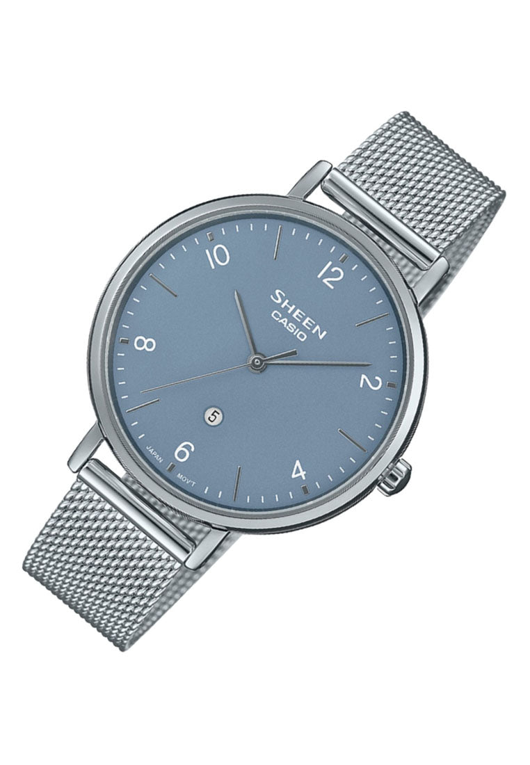 Casio Sheen SHE-4562M-2A Analog Stainless Steel Watch for Women-Watch Portal Philippines