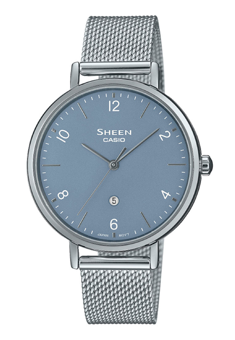 Casio Sheen SHE-4562M-2A Analog Stainless Steel Watch for Women-Watch Portal Philippines