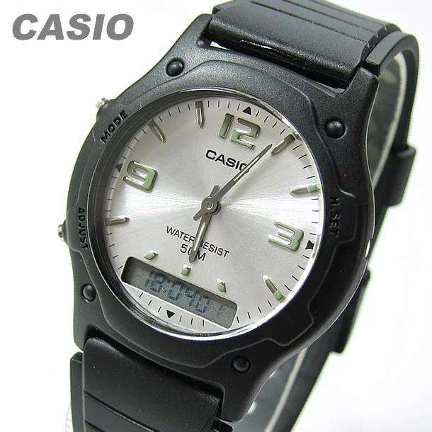 Casio Standard AW-49HE-7AVDF Black Resin Strap Watch for Men-Watch Portal Philippines