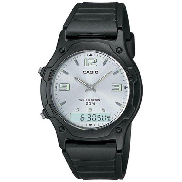 Casio Standard AW-49HE-7AVDF Black Resin Strap Watch for Men-Watch Portal Philippines