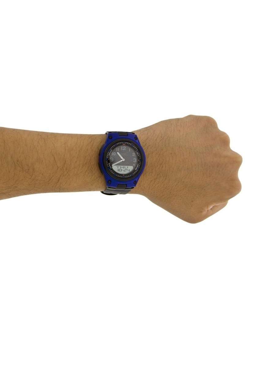 Casio Standard AW-80-2B Blue Dial/ Black Resin Strap Watch for Men-Watch Portal Philippines
