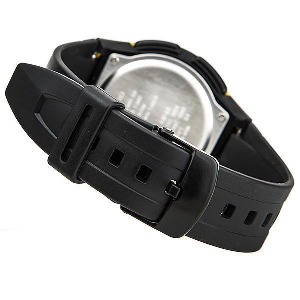 Casio Standard AW-80-9B Black/Yellow Resin Strap Watch for Men-Watch Portal Philippines