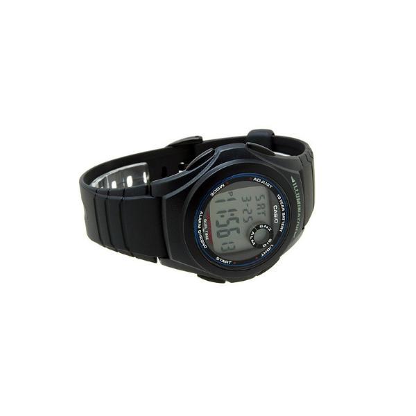Casio Standard F-200W-1A Black Resin Strap Watch for Men-Watch Portal Philippines