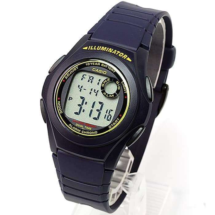 Casio Standard F-200W-2BDF Blue Resin Strap Watch for Men-Watch Portal Philippines