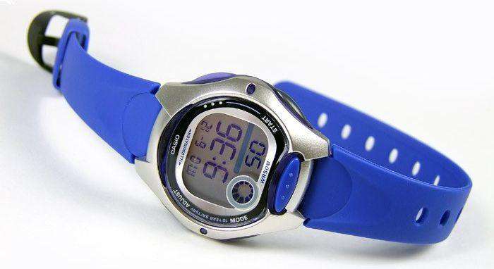 Casio Standard LW-200-2A Blue Resin Strap Watch for Women-Watch Portal Philippines