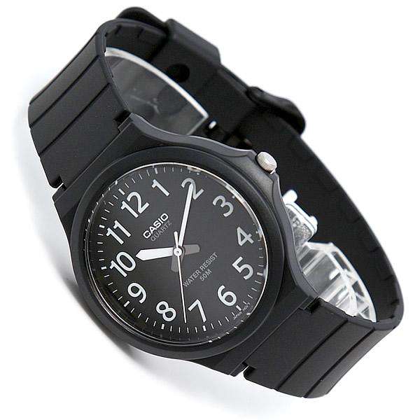 Casio Standard MW-240-1BVDF Black Resin Strap Unisex Watch-Watch Portal Philippines