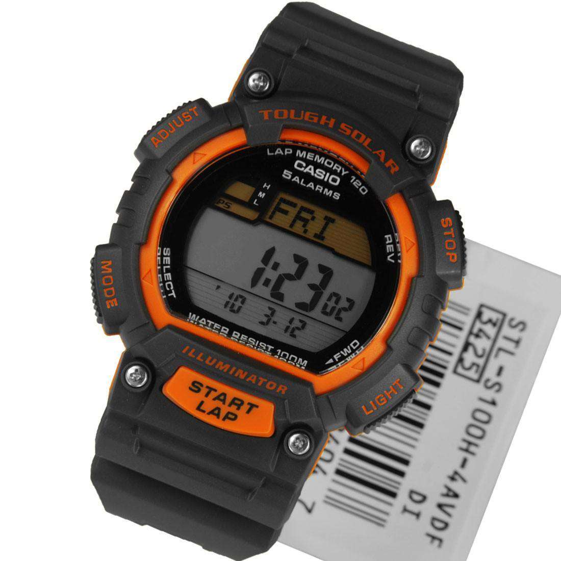 Casio STL-S100H-4A Grey Resin Strap Watch for Men-Watch Portal Philippines