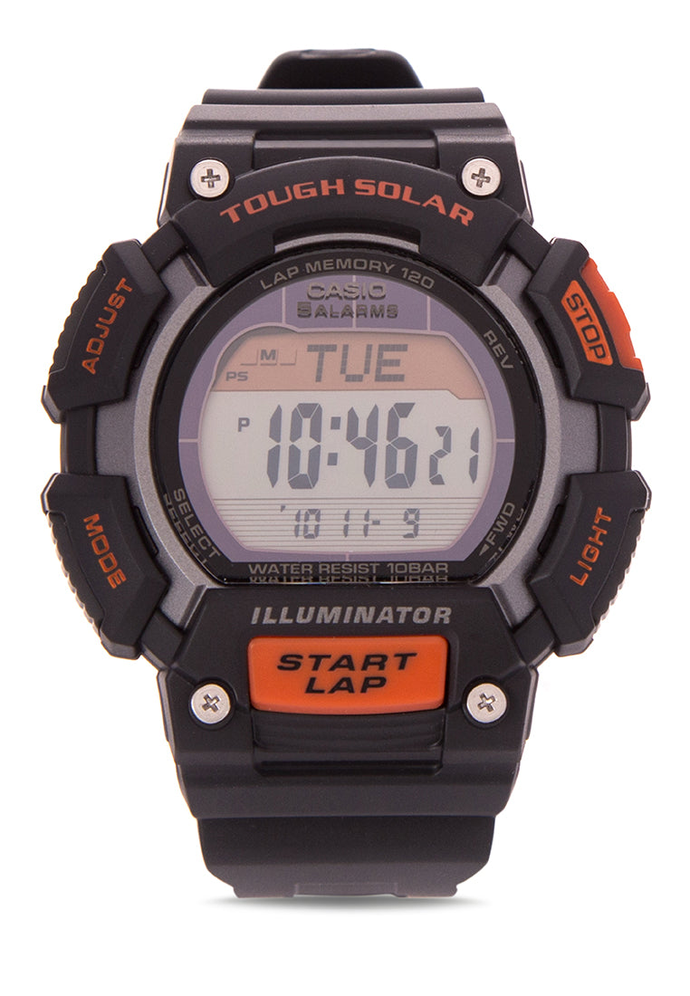Casio STL-S110H-1A Solar Digital Rubber Strap Watch For Men-Watch Portal Philippines