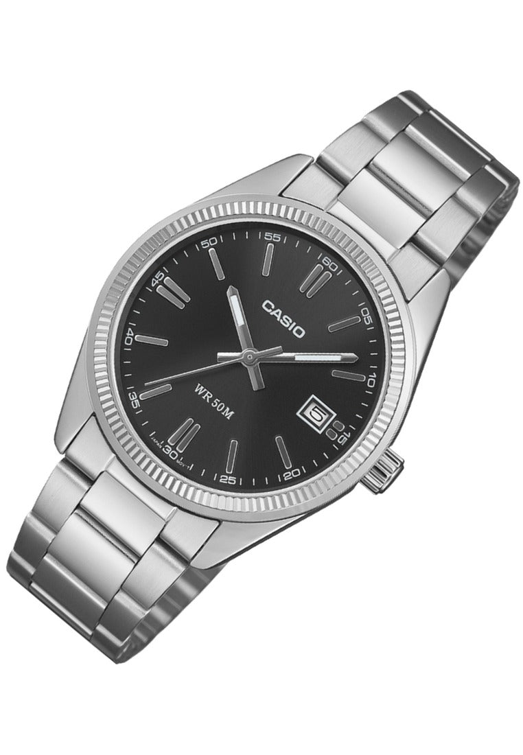 Casio UTP-1302PD-1AVDF Stainless Steel Strap Analog Watch-Watch Portal Philippines