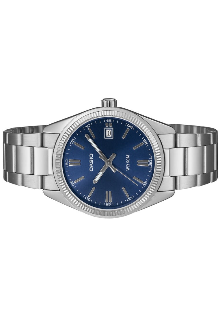 Casio UTP-1302PD-2A1VDF Stainless Steel Strap Analog Watch-Watch Portal Philippines