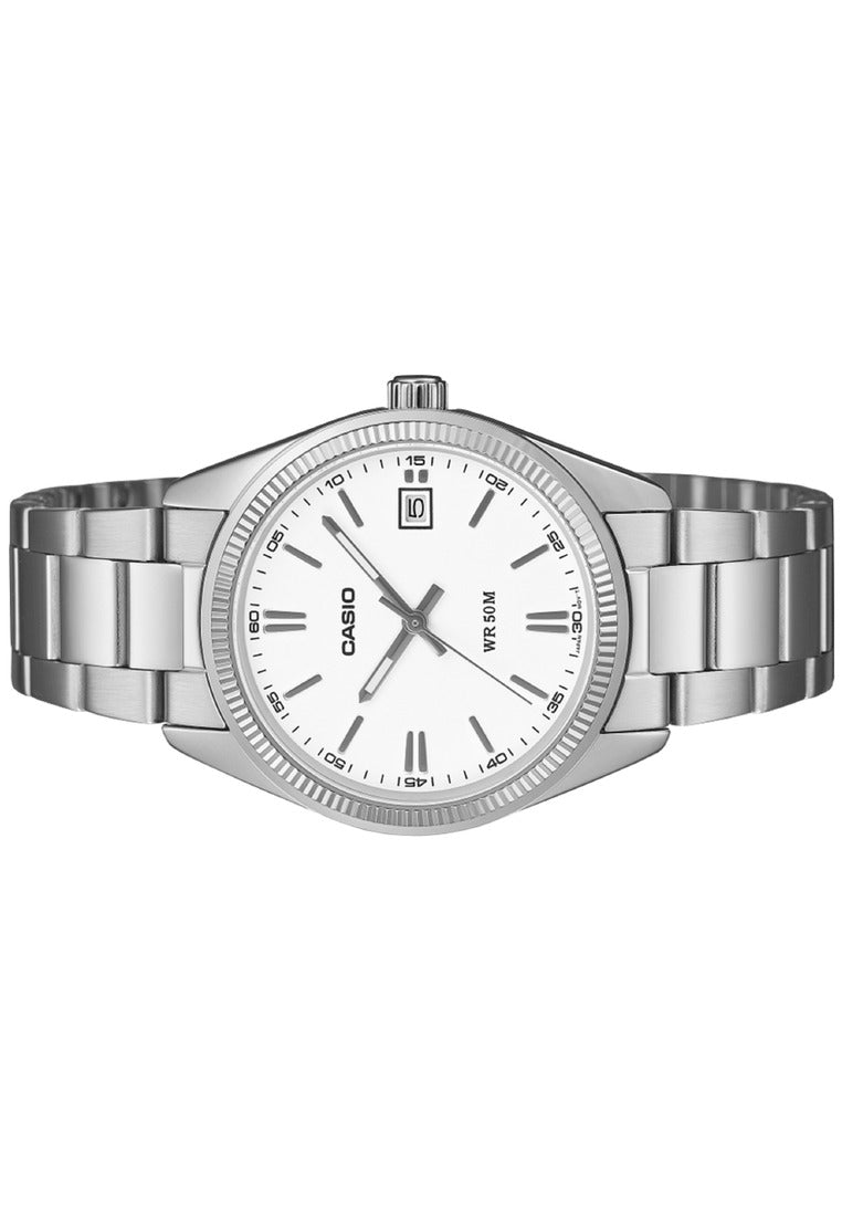Casio UTP-1302PD-7AVDF Stainless Steel Strap Analog Watch-Watch Portal Philippines