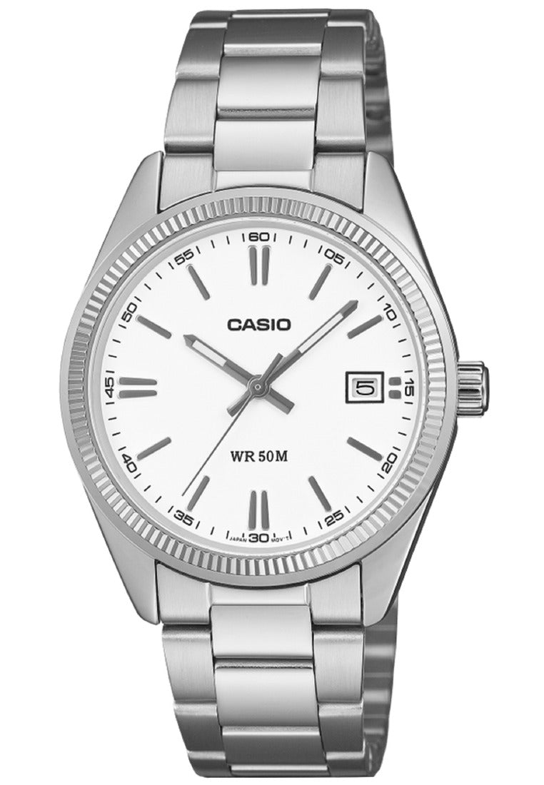 Casio UTP-1302PD-7AVDF Stainless Steel Strap Analog Watch-Watch Portal Philippines