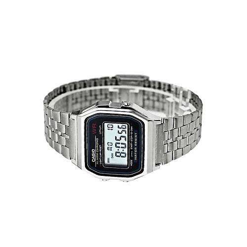 Casio Vintage A159WA-N1 Silver Stainless Watch Unisex-Watch Portal Philippines