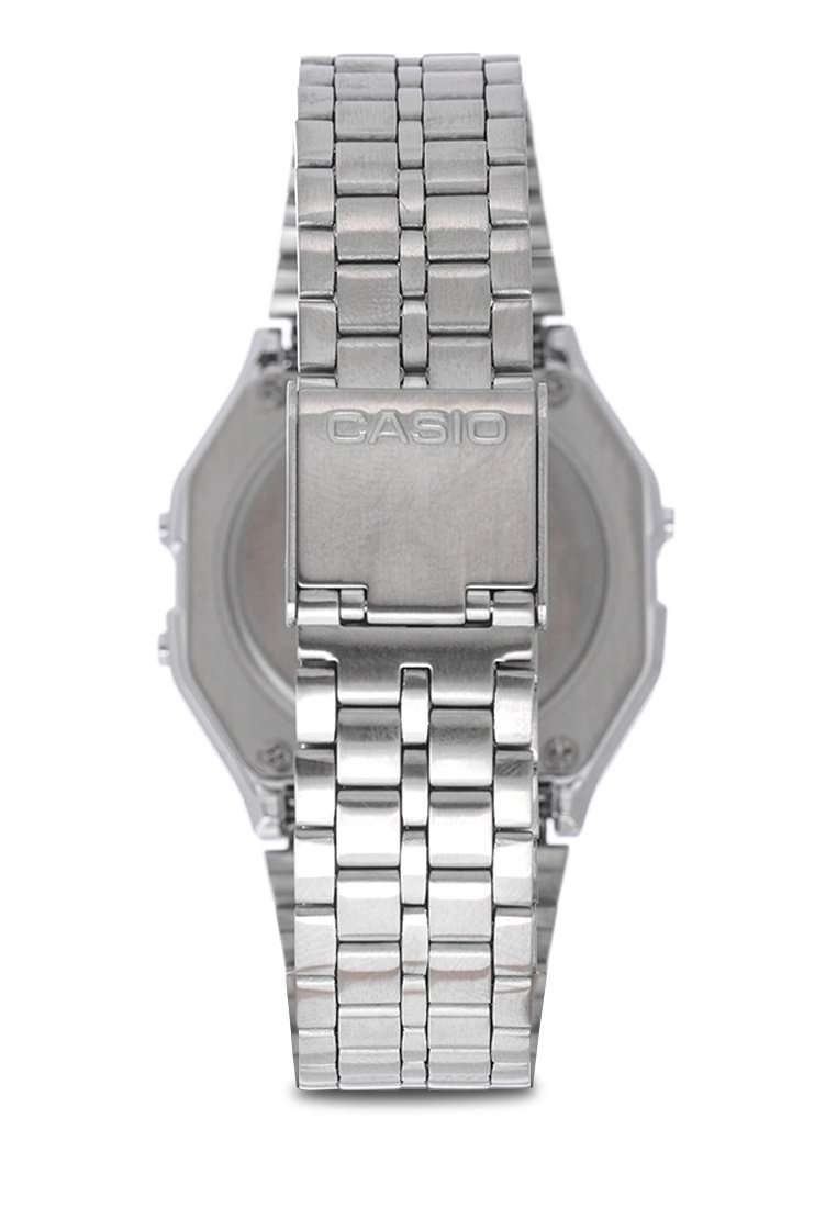 Casio Vintage A159WA-N1 Silver Stainless Watch Unisex-Watch Portal Philippines