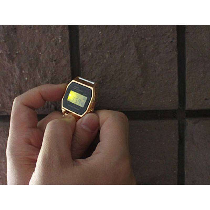 Casio Vintage A159WGEA-1D Gold Plated Watch for Men and Women-Watch Portal Philippines