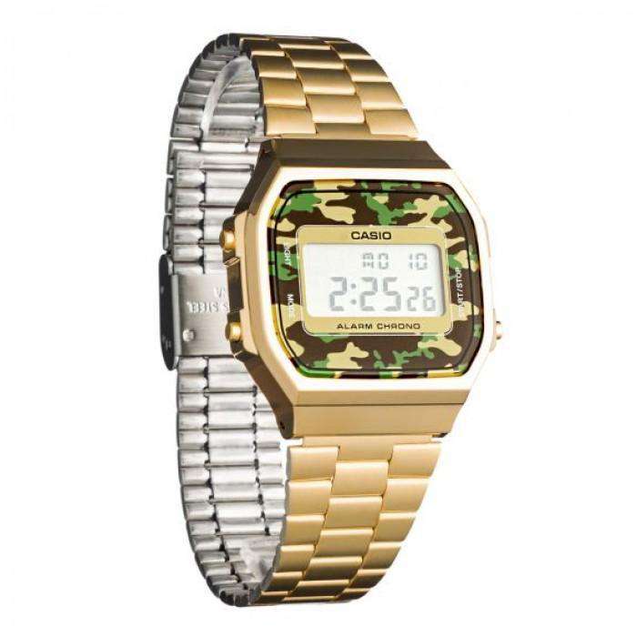 Casio Vintage A168WEGC-3D Gold Plated Stainless Steel Watch For Men and Women-Watch Portal Philippines