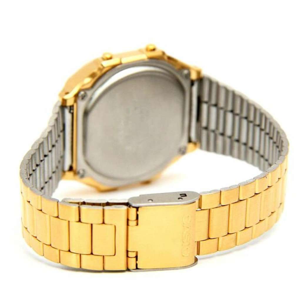 Casio Vintage A168WEGC-3D Gold Plated Stainless Steel Watch For Men and Women-Watch Portal Philippines