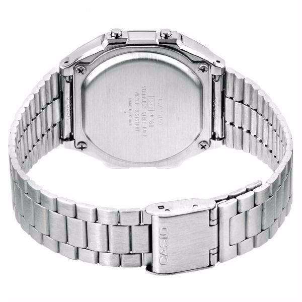 Casio Vintage A500WA-7D Silver Stainless Watch Unisex-Watch Portal Philippines
