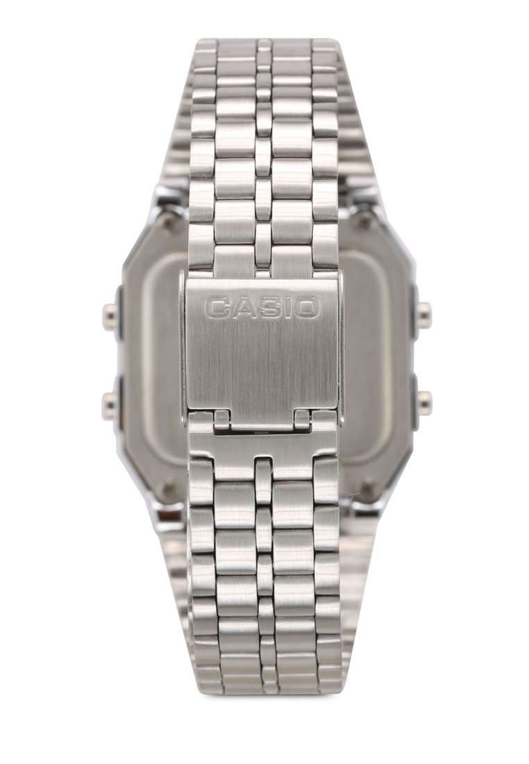 Casio Vintage A500WA-7D Silver Stainless Watch Unisex-Watch Portal Philippines