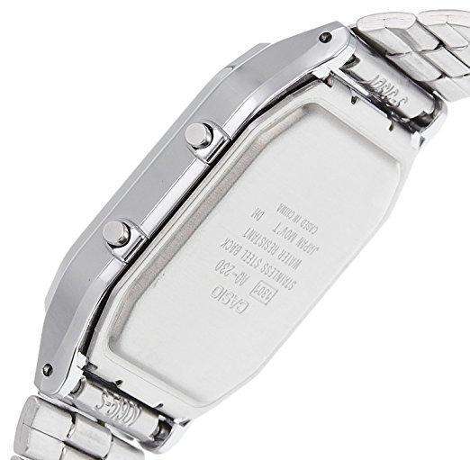 Casio Vintage AQ-230A-7B Silver Stainless Watch Unisex-Watch Portal Philippines