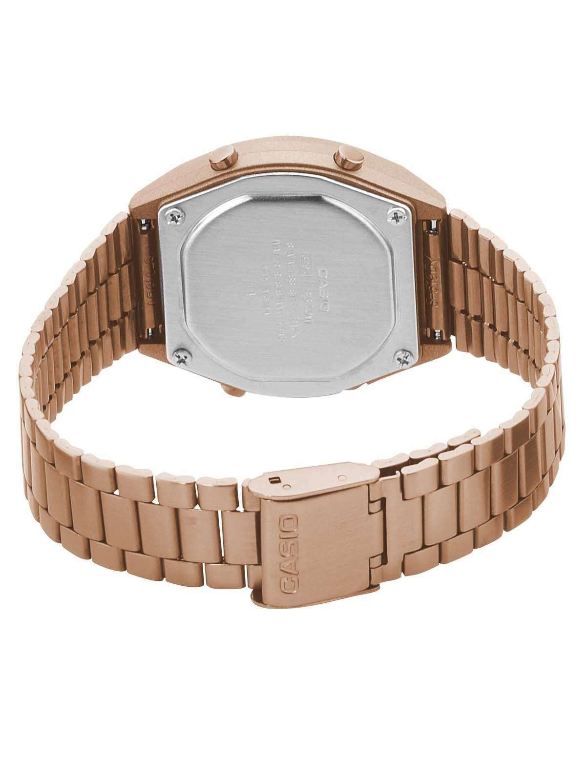 Casio Vintage B640WC-5A Rose Gold Watch for Men and Women-Watch Portal Philippines
