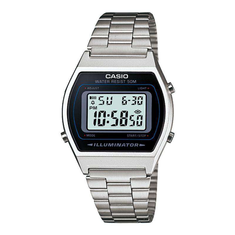 Casio Vintage B640WD-1A Silver Stainless Watch for Men and Women-Watch Portal Philippines