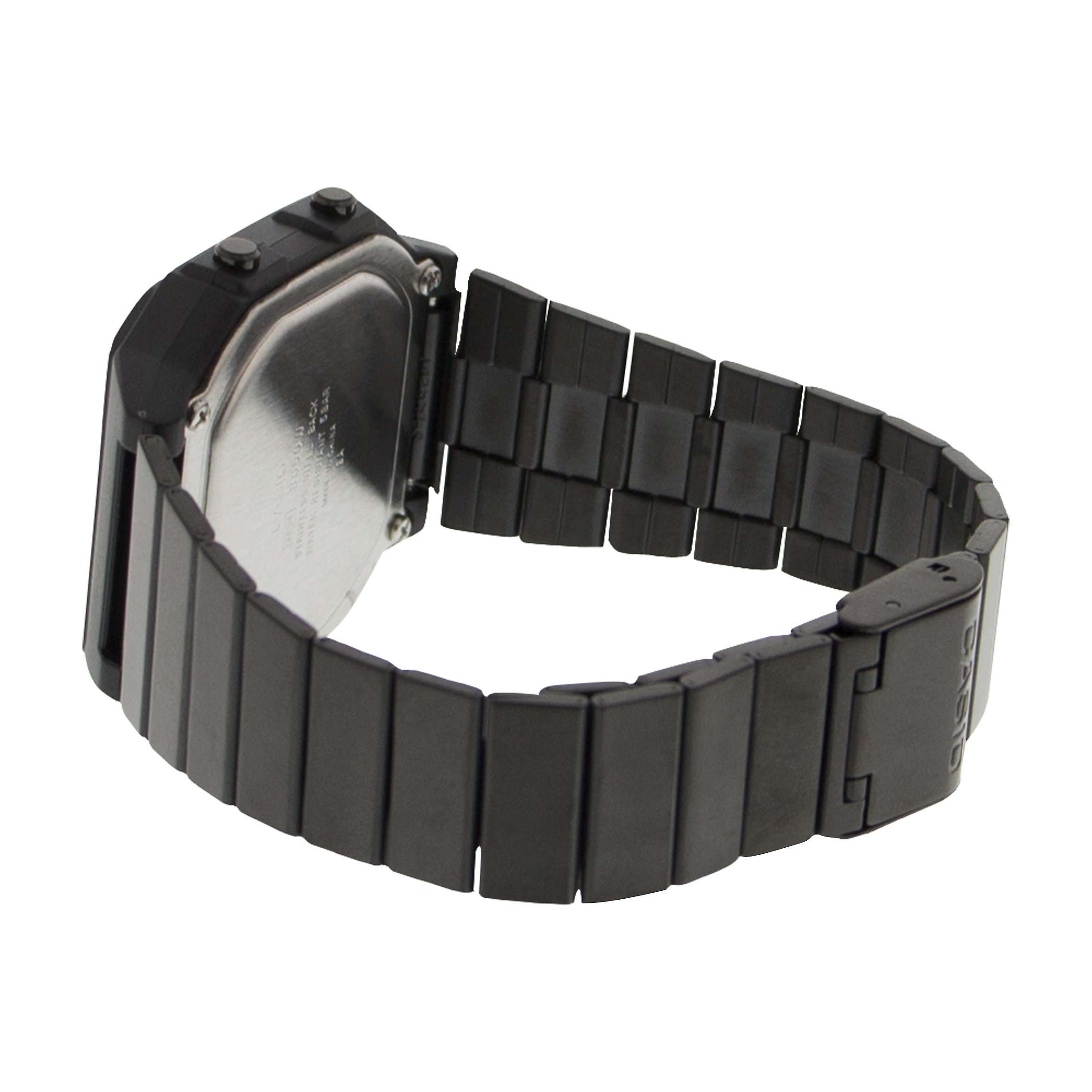 Casio Vintage B650WB-1B Black Stainless Steel Strap Watch for Men and Women-Watch Portal Philippines