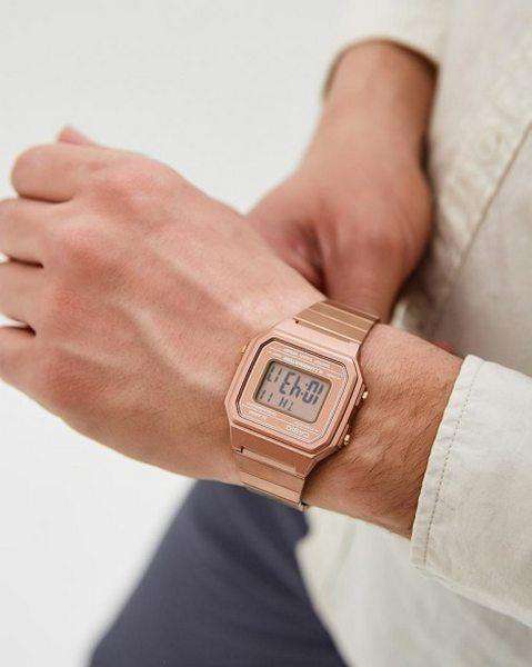 Casio Vintage B650WC-5A Rose Gold Watch for Men and Women-Watch Portal Philippines