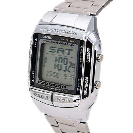 Casio Vintage DB-360-1A Silver Stainless Watch For Men and Women-Watch Portal Philippines