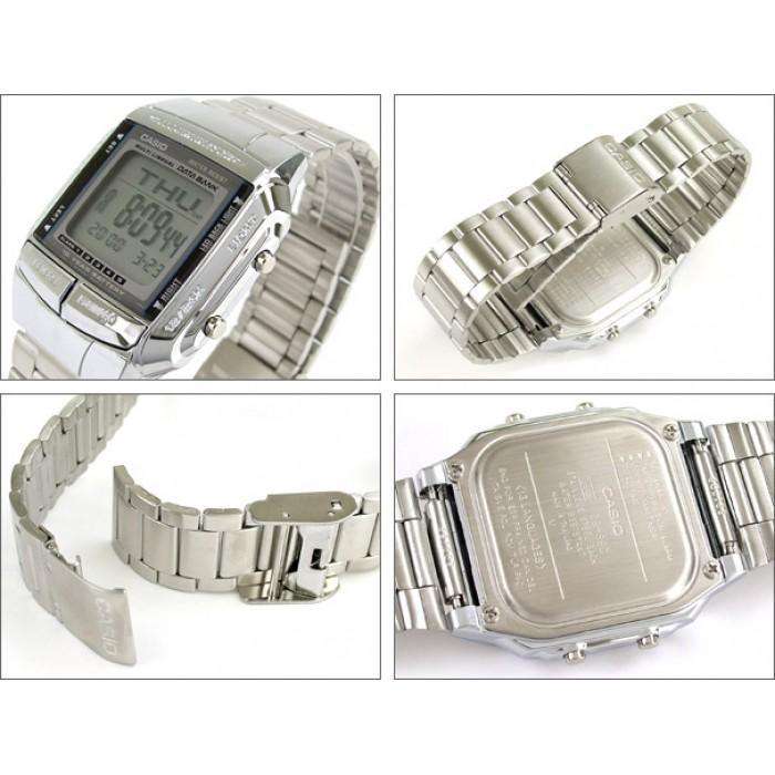 Casio Vintage DB-360-1A Silver Stainless Watch For Men and Women-Watch Portal Philippines