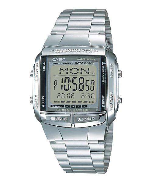 Casio Vintage DB-360-1A Silver Stainless Watch For Men and Women-Watch Portal Philippines