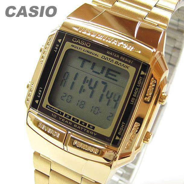 Casio Vintage DB-360G-9A Gold Plated Watch For Men and Women-Watch Portal Philippines