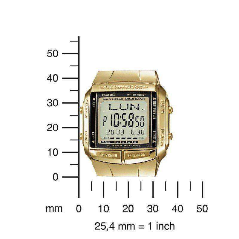 Casio Vintage DB-360G-9A Gold Plated Watch For Men and Women-Watch Portal Philippines